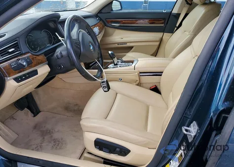 2014 BMW 750 Lxi z USA, uszkodzony, nr VIN WBAYF8C50ED653707